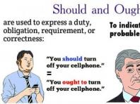 Verbul modal OUGHT TO în engleză Negație cu ought to