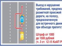 Pravilno obilazimo prepreke na cestama prema pravilima
